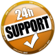24h support!